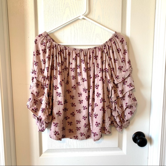 AMERICAN EAGLE OUTFITTERS Floral Blouse—SZ. Med - Picture 6 of 15